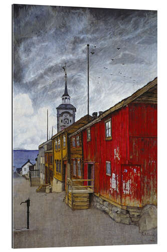 Gallery Print Straße in Røros