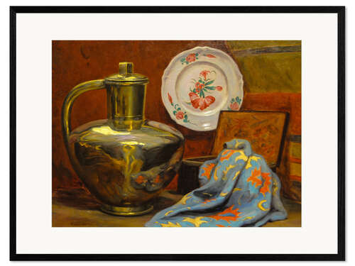 Gerahmter Kunstdruck Stillleben, 1887