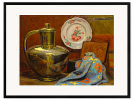Gerahmter Kunstdruck Stillleben, 1887