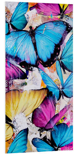 PVC print Butterfly Paradise