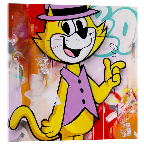 Acrylic print Topcat Pop Art