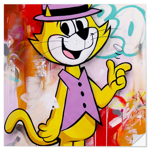 Naklejka na ścianę Topcat Pop Art