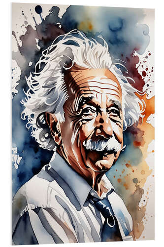 Tableau en PVC Albert Einstein