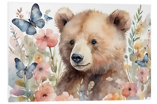 Quadro em PVC Baby Bear