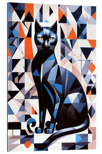 Gallery Print Low Poly Cat