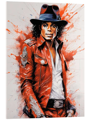 Acrylglasbild Michael Jackson