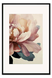 Gerahmter Kunstdruck Boho Blüte II