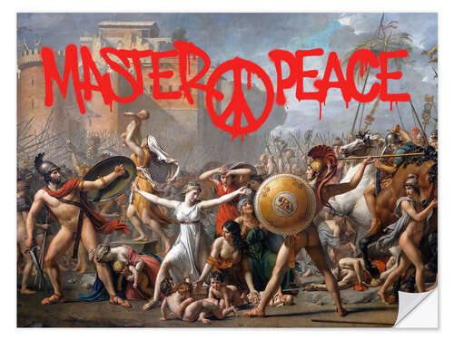 Sticker mural Master-Peace