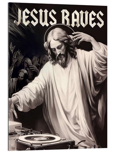 Galleritryk Jesus Raves