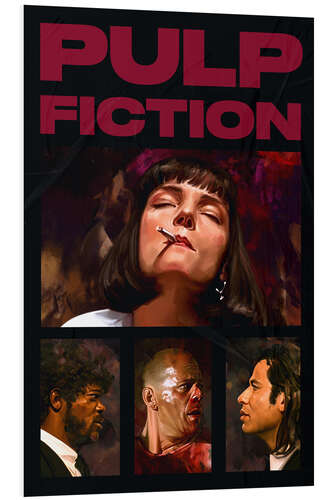 Foam board print Pulp Fiction II