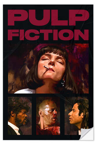 Naklejka na ścianę Pulp Fiction II