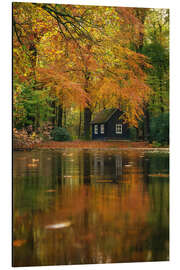 Magnettafel Herbstreflexionen