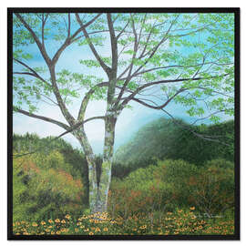 Gerahmter Kunstdruck Oase der Ruhe