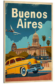 Magnettafel Reise nach Buenos Aires