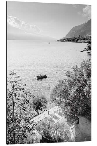 Aluminium print Lago di Garda