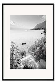 Gerahmter Kunstdruck Lago di Garda