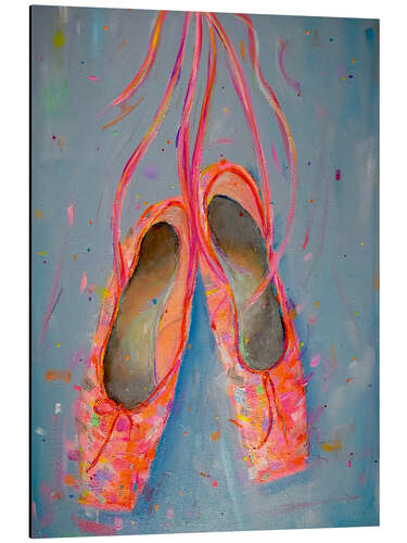 Tableau en aluminium Ballet Shoes