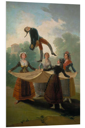 Foam board print The Jumping Jack, 1792