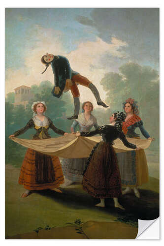 Sticker mural The Jumping Jack, 1792