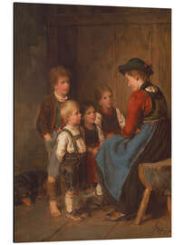 Magnettafel Die Geschichte vom Heiligen Nikolaus, Franz von Defregger