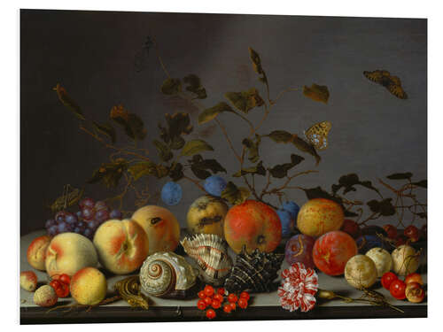 Foam board print Still Life With Fruits