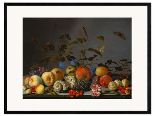 Kunsttryk i ramme Still Life With Fruits