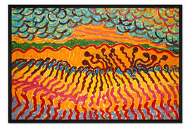 Gerahmter Kunstdruck Ornamentale Komposition XI, 1912