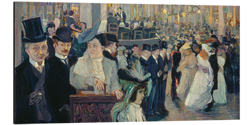 Aluminiumtavla Bal Bullier, Ida Gerhardi, 1905