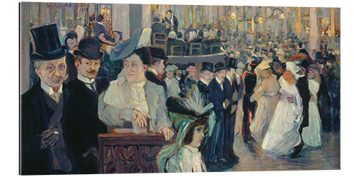 Tableau en plexi-alu Bal Bullier, Ida Gerhardi, 1905