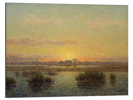 Magnettafel Sonnenuntergang über Oland, Per Ekström