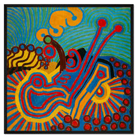 Gerahmter Kunstdruck Ornamentale Komposition VI, 1912