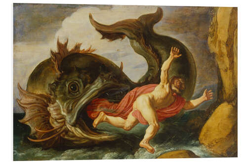 Quadro em PVC Jonah and the Whale, Pieter Lastman, 1621