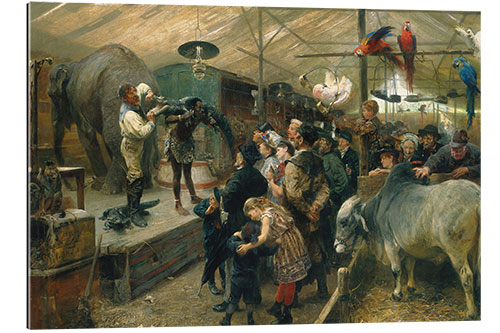 Gallery Print In der Tierbude, Paul Meyerheim, 1894