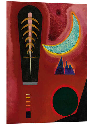 Akrylbillede Loose in Red, 1925