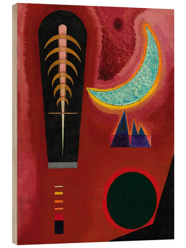 Trätavla Loose in Red, 1925