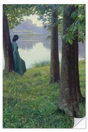 Wall sticker Morning at the Pond in Rastede, Hugo Duphorn, 1906