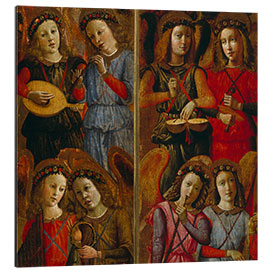 Aluminium print Angels Making Music, Domenico Ghirlandaio