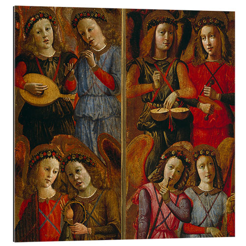 Gallery Print Musizierende Engel, Domenico Ghirlandaio