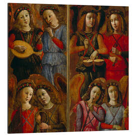 Magnettafel Musizierende Engel, Domenico Ghirlandaio