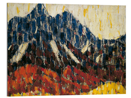 Galleritryk Mountains with Larch Forest, 1912