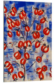 Magnettafel Hagebutten