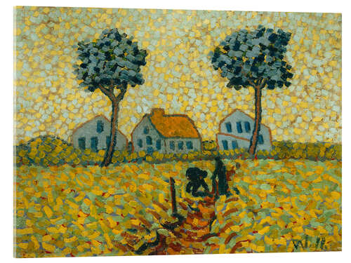 Acrylglasbild Landschaft, 1911