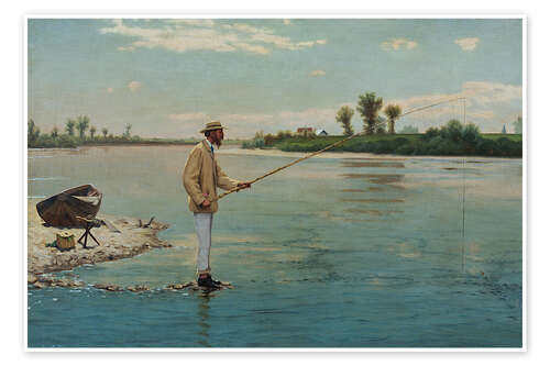 Poster Der Angler, Reiner Dahlen