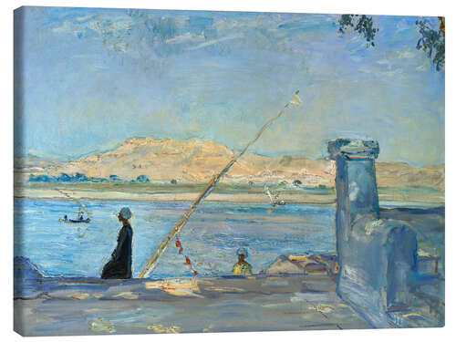 Canvas print Morning at Luxor, 1914