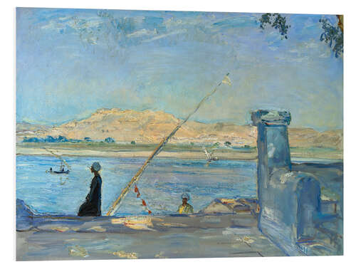 Foam board print Morning at Luxor, 1914