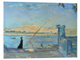 Obraz na PCV Morning at Luxor, 1914