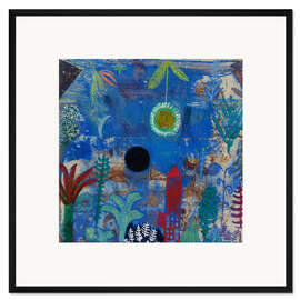 Gerahmter Kunstdruck Versunkene Landschaft, 1918