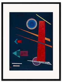 Plakat artystyczny premium w ramie Mighty Red, 1928