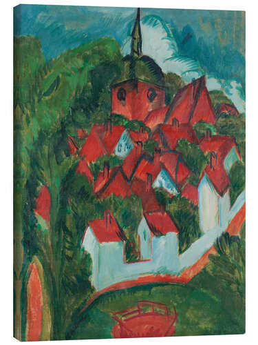 Canvas print Castle on Fehmarn, 1912