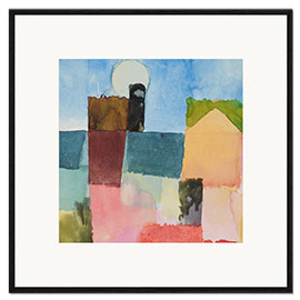 Gerahmter Kunstdruck Mondaufgang (St. Germain)